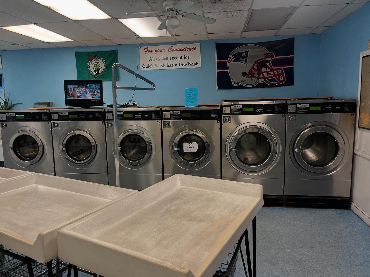 Bay State Bubbles interior - dryers